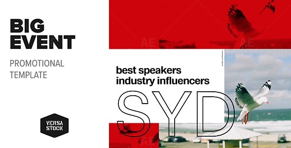 活动讲座宣传片AE模板