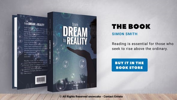 书本宣传片AE模板