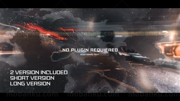 水墨影视预告片AE模板