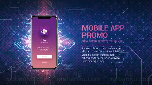 科技应用宣传片AE模板