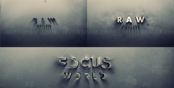 影视标志动画AE模板