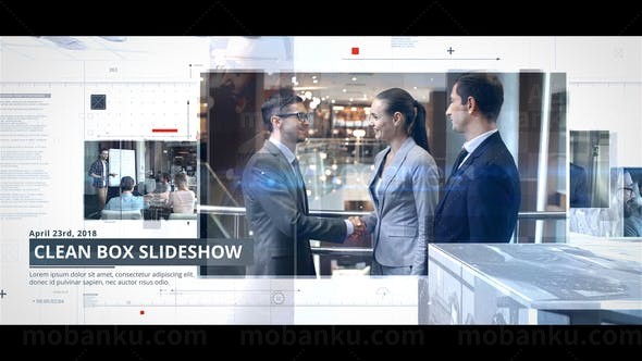 企业幻灯片AE模板