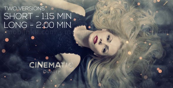 火焰粒子特效预告片AE模板