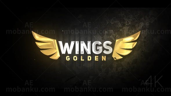 暗黑优雅标志动画AE模板