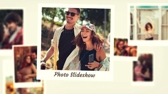 照片幻灯片AE模板