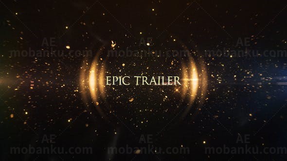 创意史诗预告片AE模板