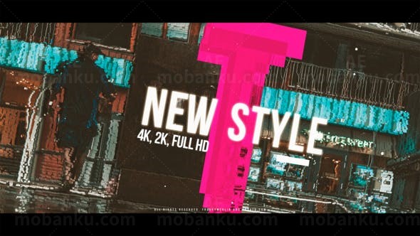 节奏片头AE模板