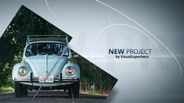 现代时尚宣传片头AE模板