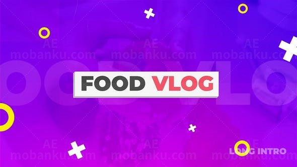 吃播宣传片AE模板