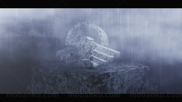 石柱迷阵标志动画AE模板