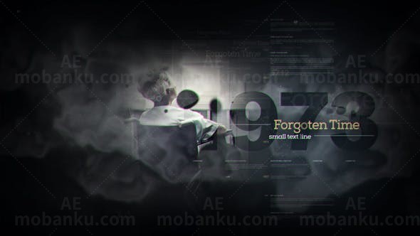 历史记录宣传AE模板