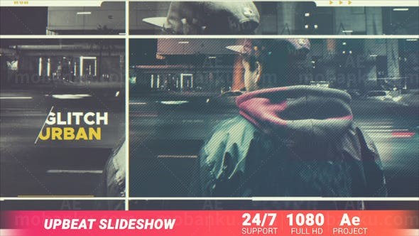 城市生活视频包装开场AE模板