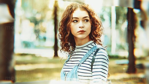 笔刷遮罩照片相册回忆片头AE模板