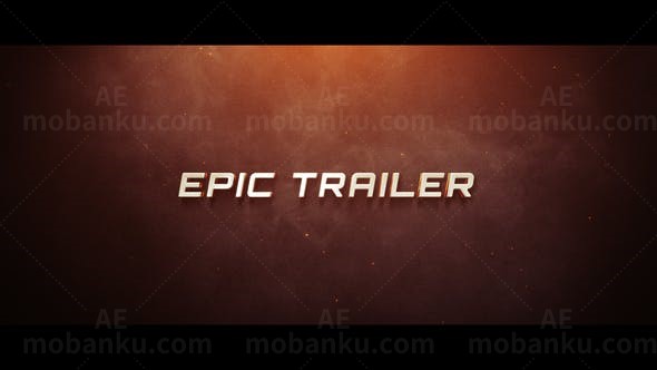 史诗影视预告片AE模板