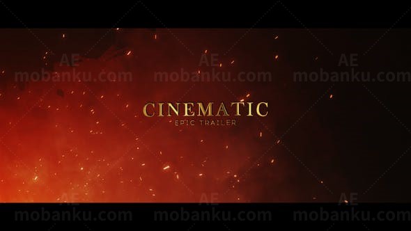 史诗电影预告片AE模板