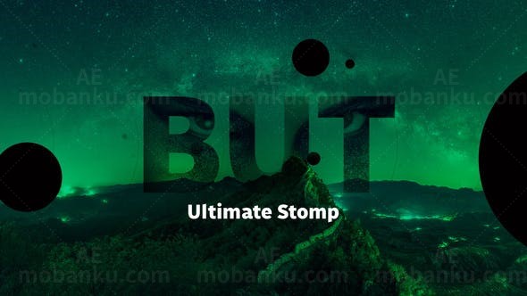 文字图片快闪片头AE模板