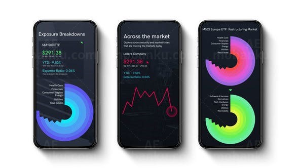 INS视频信息数据展示动画AE模板