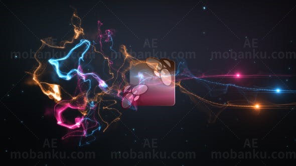 3D粒子特效logo演绎AE模板