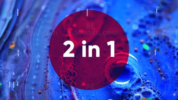 创意标题动画AE模版