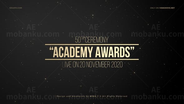 颁奖典礼晚会开幕式视频AE模板