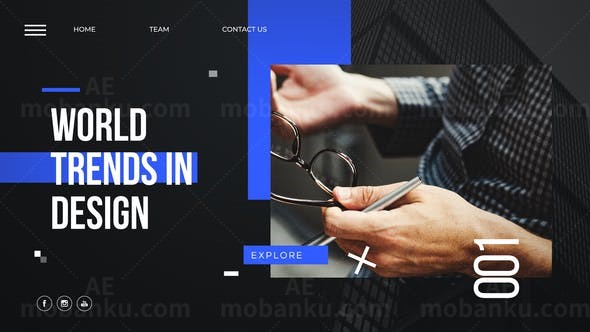 企业商业风格视频AE模版