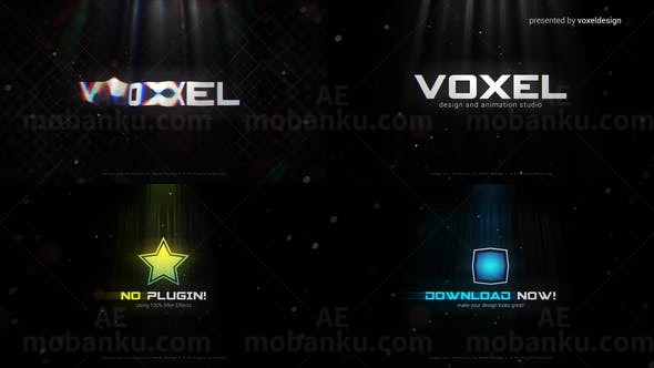 创意logo演绎动画AE模板