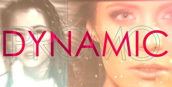 时尚广告电影展示AE模板