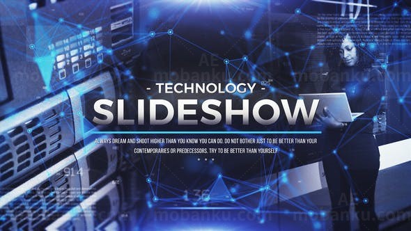 科技幻灯片AE模板