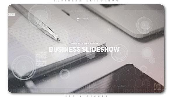 商企幻灯片AE模板