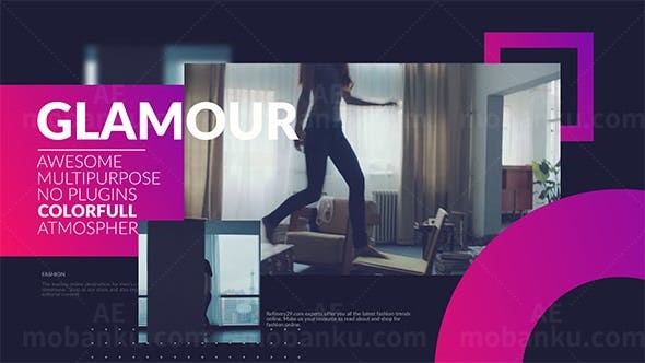 播客片头AE模板