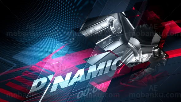 摩托车秀栏目包AE模板