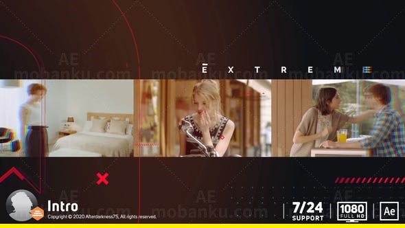 动态片头AE模板