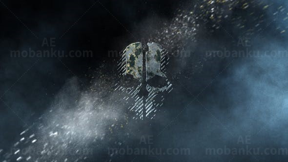 史诗标志动画AE模板