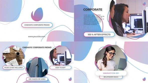 企业宣传片AE模板