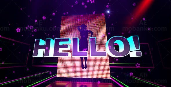 音乐栏目绚丽动感光效AE模板