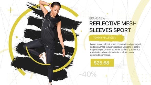 黑五促销宣传AE模板