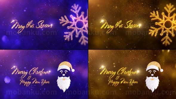 圣诞祝福AE模板