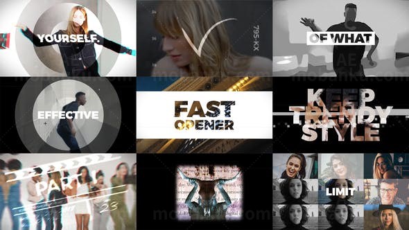 快速片头AE模板