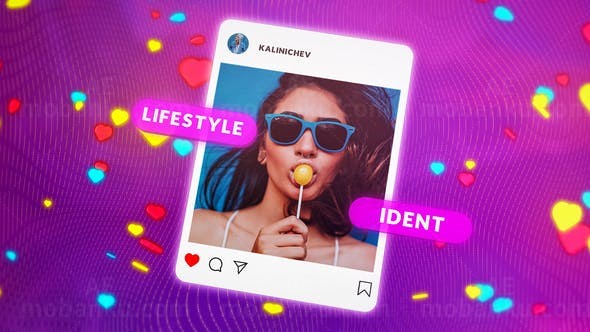 手机端视频包AE模板