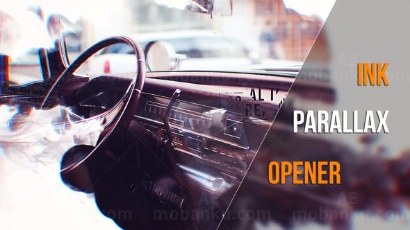 优雅水墨片头AE模板