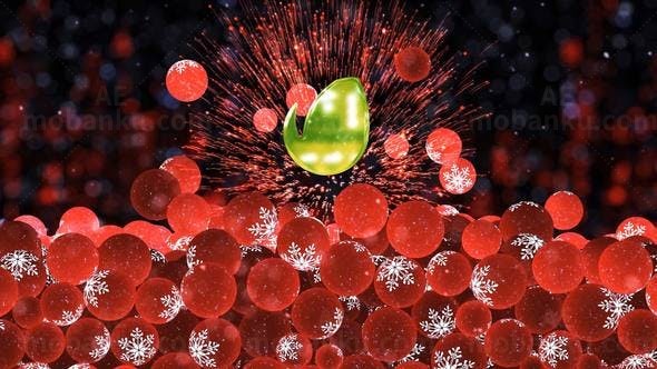 圣诞标志动画AE模板