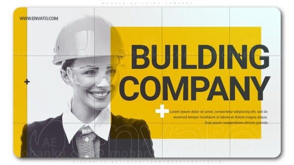 建筑公司宣传AE模板