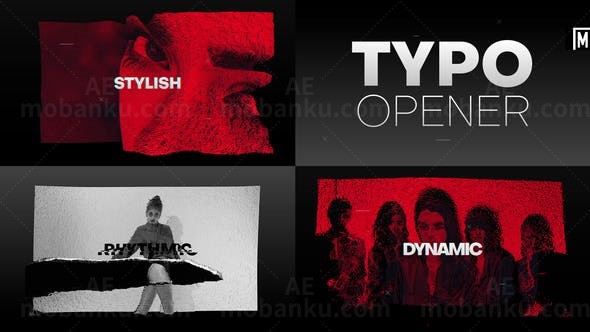 节奏片头AE模板