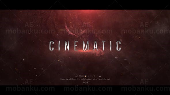 史诗幻想预告片AE模板