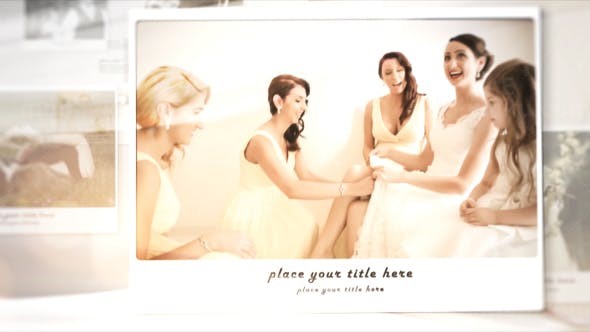 婚礼视频幻灯片AE模板