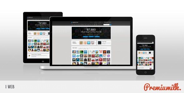 网站多终端宣传AE模板