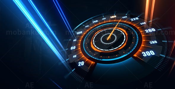 现代街头汽车俱乐部极速赛车宣传预告AE模板