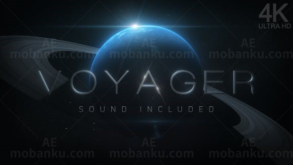 暗黑宇宙空间星球空间图片展示AE模板