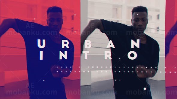 自由活跃魅力城市节奏感演示宣传片头AE模板