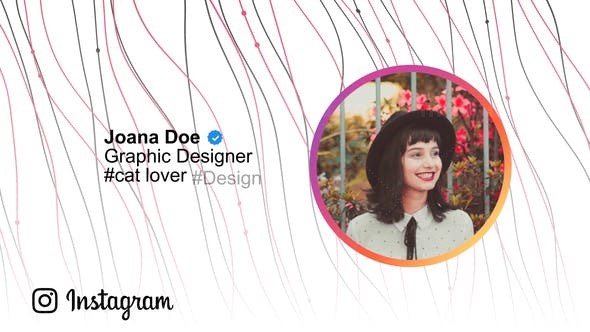 现代时尚博主踏脚节奏图片宣传AE模板